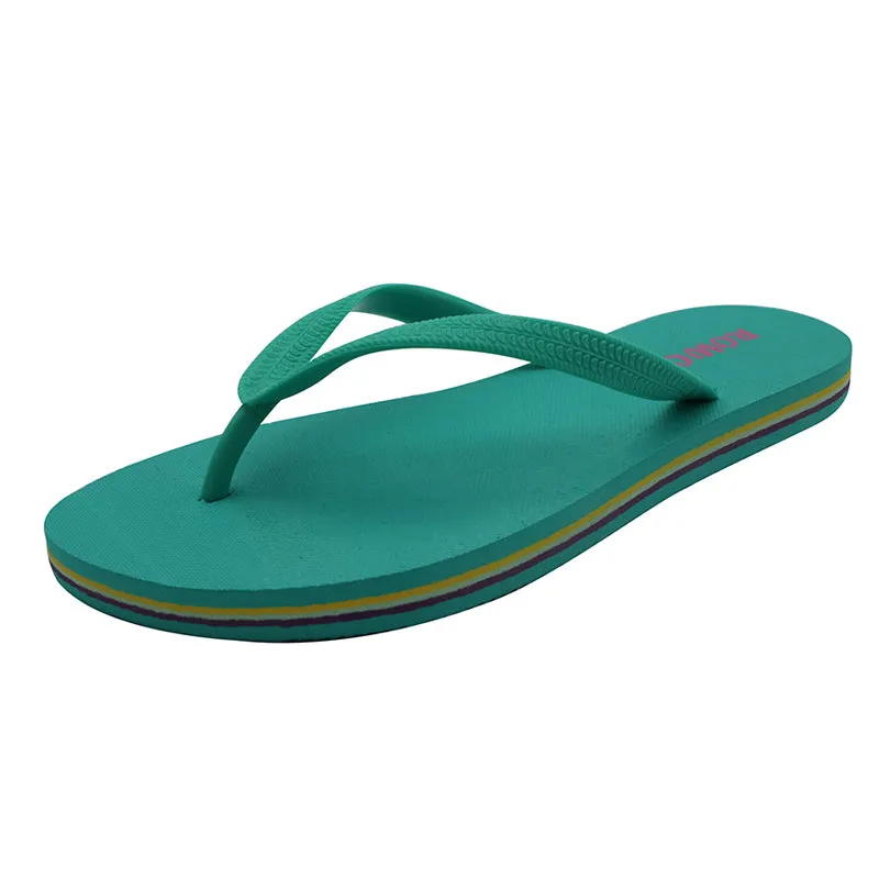 Women's Flip Flops Flat Home Indoor Outdoor Beach Thong Sandals