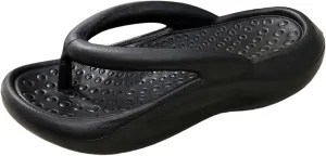 Womens Flip Flops,Mens Thong Sandal,Summer Beach Quick Dyring Slippers with Arch Support, Comfortable Non Slip Soft Thick Sole Dorm Room House Gym Pool Sandals,Couple Shower Shoes
