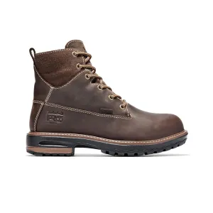 Women's Hightower 6-Inch Waterproof Alloy-Toe Work Boot Coffee Brown