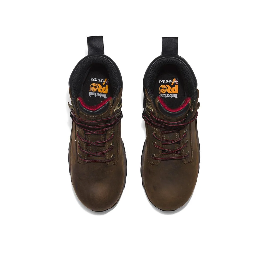 Women's Hypercharge 6-Inch Waterproof Nano-Toe Work Boot Brown/Purple