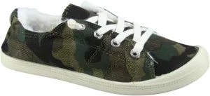 Women’s Slip-On Sneaker Fashion Low Top Casual Shoes Lace up Classic Walking Shoes