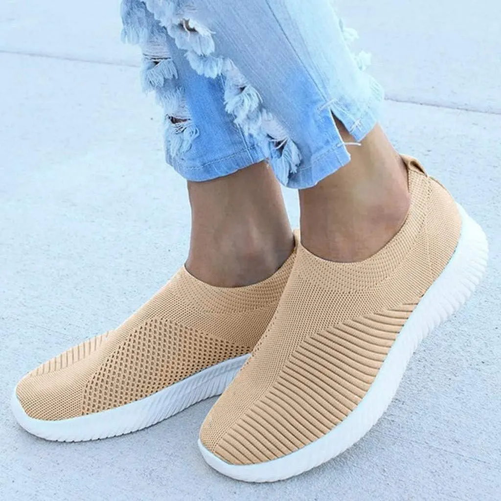 Women's Slip On Walking Shoes Running Comfortable Mens Running Shoes Loafers Shoes Dressy Casual Fashion Sneakers Slip On Tennis Shoe Casual Loafers