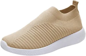 Women's Slip On Walking Shoes Running Comfortable Mens Running Shoes Loafers Shoes Dressy Casual Fashion Sneakers Slip On Tennis Shoe Casual Loafers