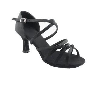 Women's Suede 2.7" Heel Peep Toe Dance Party Shoes