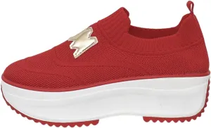 Womens Walking Shoes Comfortable Platform Sneakers Non Slip Shoes with Arch Support Slip On Loafers Casual Shoes
