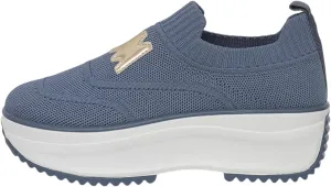 Womens Walking Shoes Comfortable Platform Sneakers Non Slip Shoes with Arch Support Slip On Loafers Casual Shoes