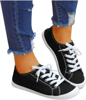 Womens Walking Shoes New Slide Hollow-Out Round Toe Casual Women's Outdoor Walking Shoes,Fashion Casual Hollow-Out Round Toe Slip On Shoes Flat for Women rikg05 Black