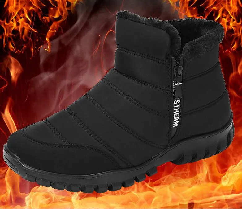 Women's Waterproof Non-Slip Outdoor Snow Boots