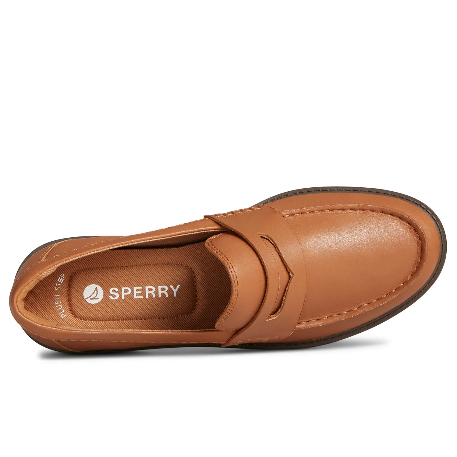 Women's Wells Penny Boat Shoe Tan (STS894560)