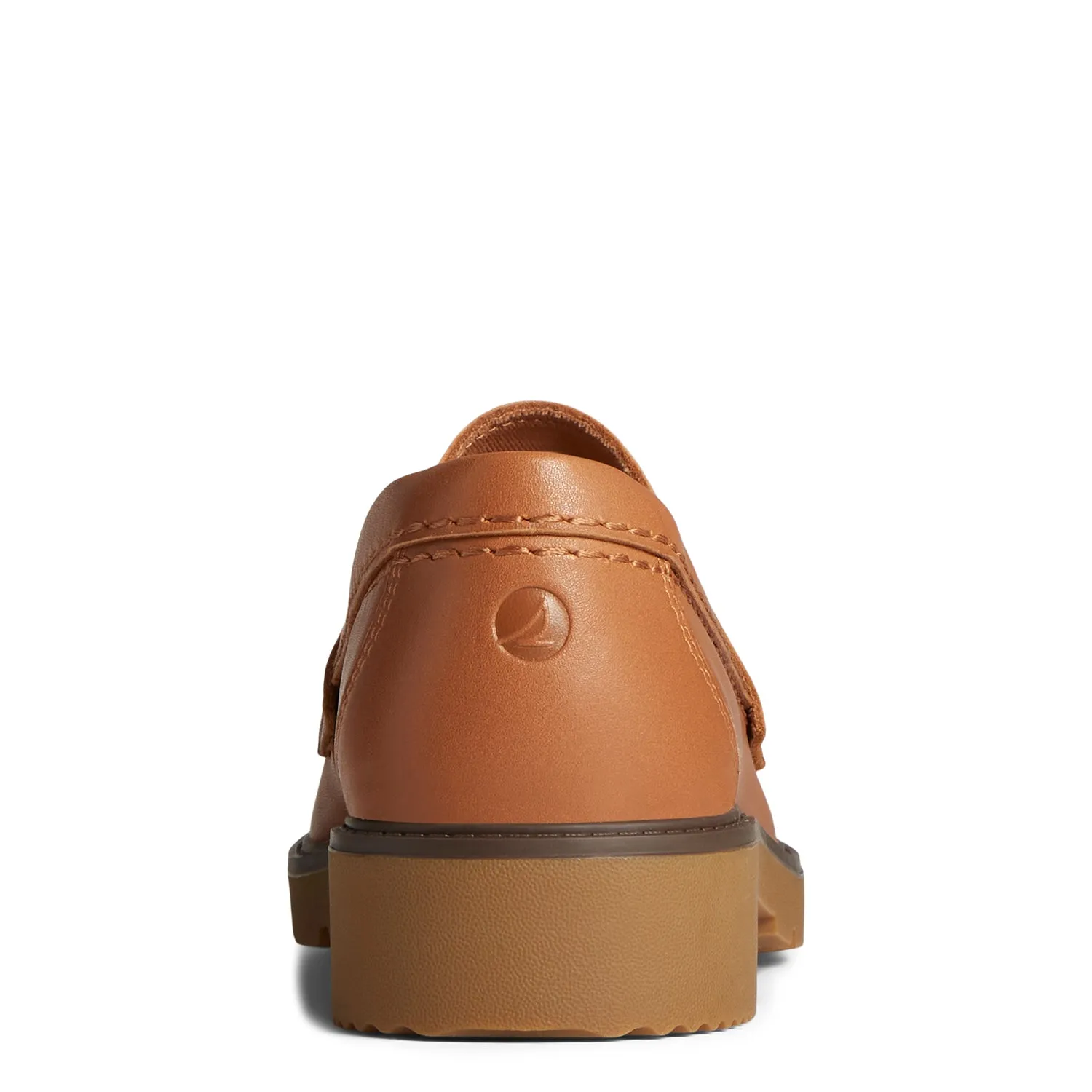 Women's Wells Penny Boat Shoe Tan (STS894560)