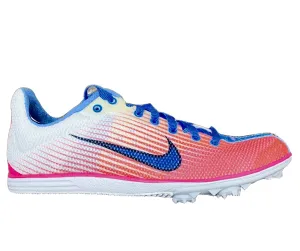 Women’s Zoom Rival D 7 (046 - Pure Platinum/Blue Glow-Pink Flash)