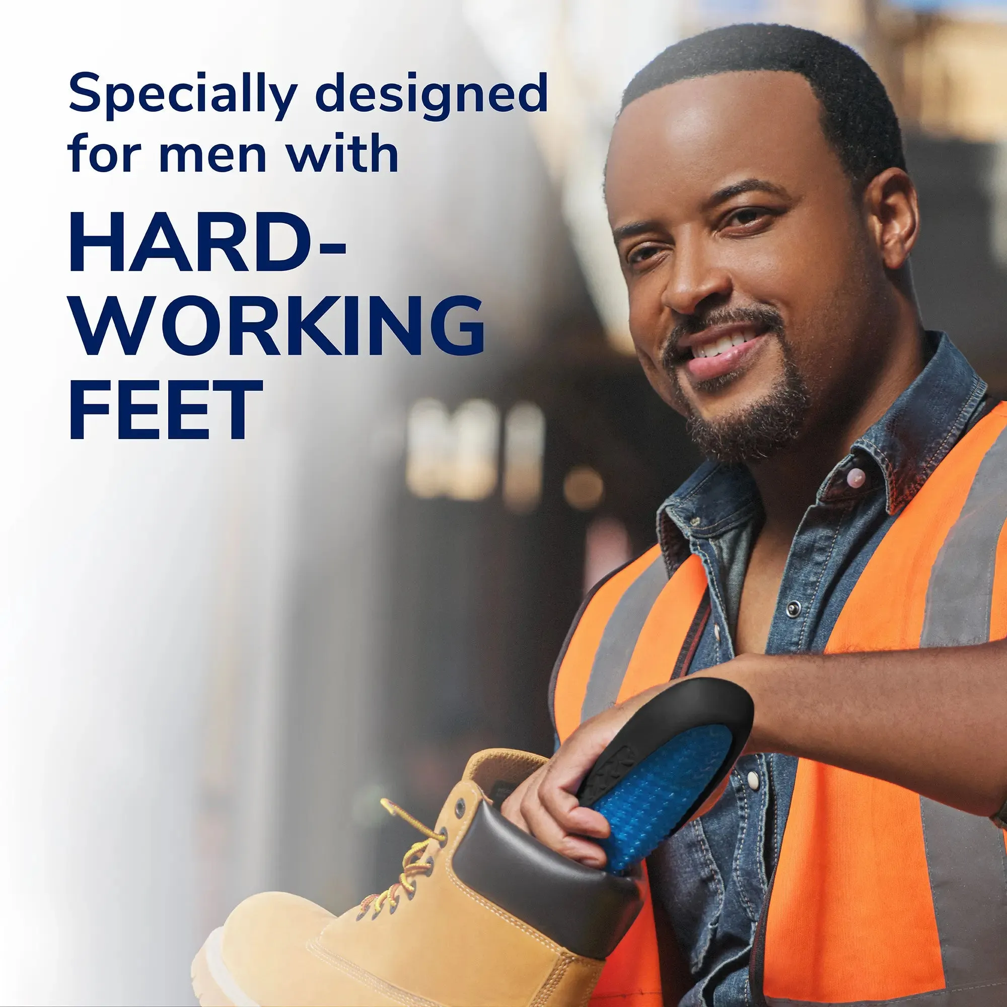 Work Insoles with Massaging Gel®