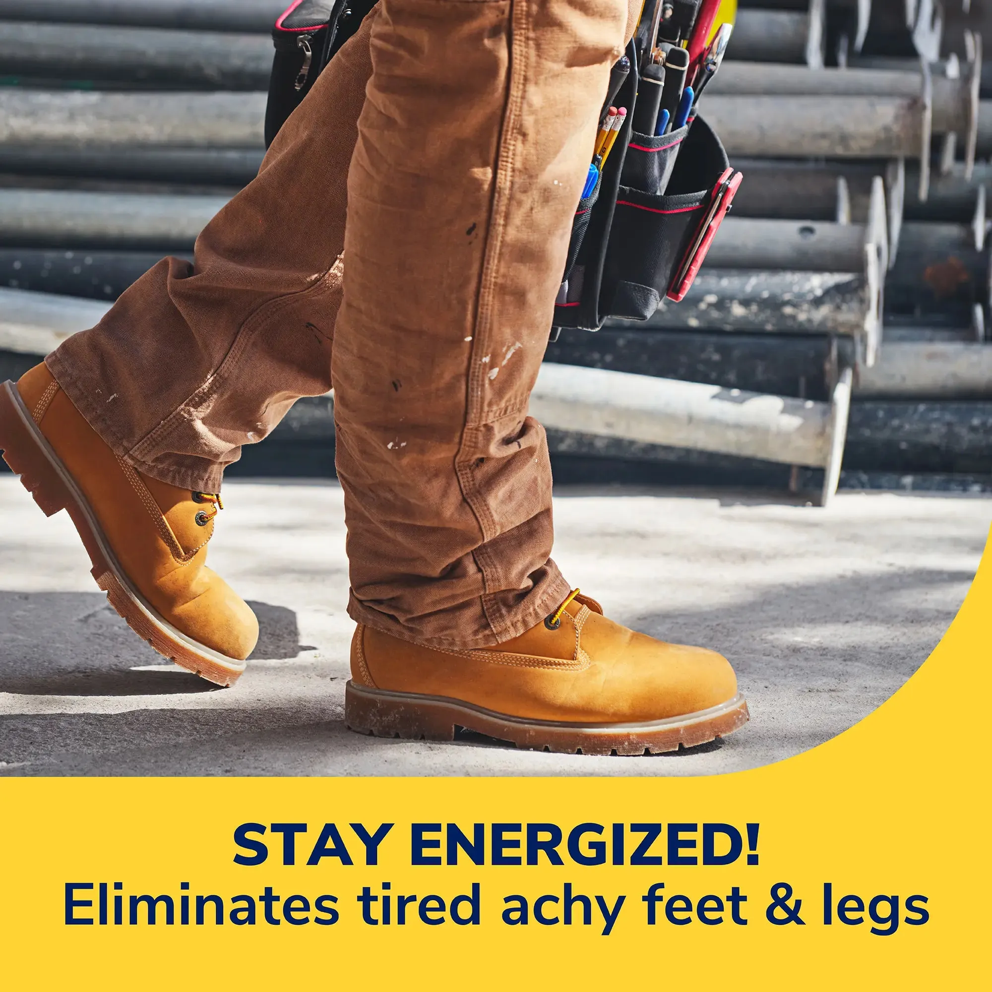 Work Insoles with Massaging Gel®