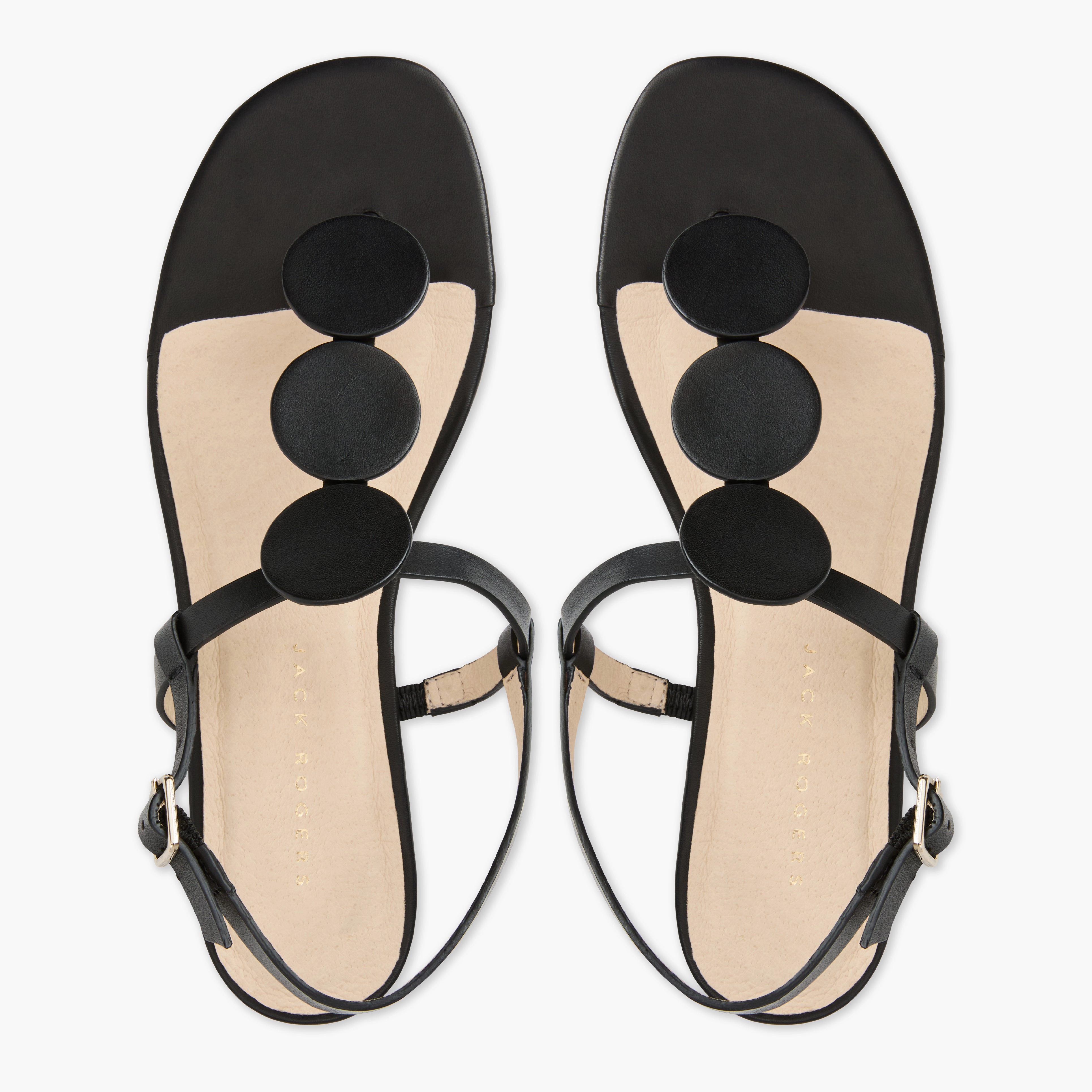 Worth Leather Flat Sandal Secure fit