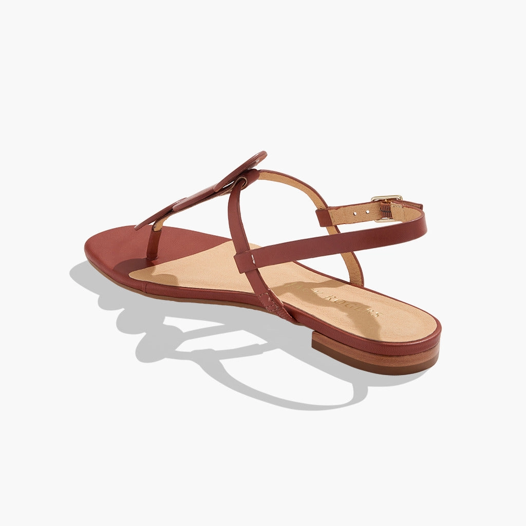 Ankle Soft Worth Leather Flat Sandal