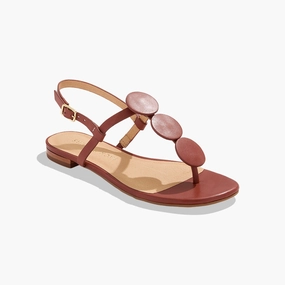 Worth Leather Flat Sandal Flexible Flats Seamless construction