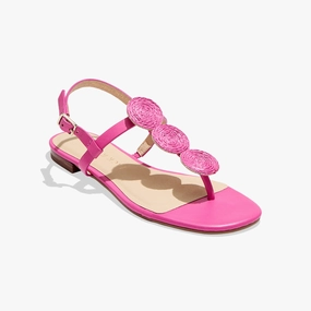 Worth Raffia Flat Sandal Natural Step