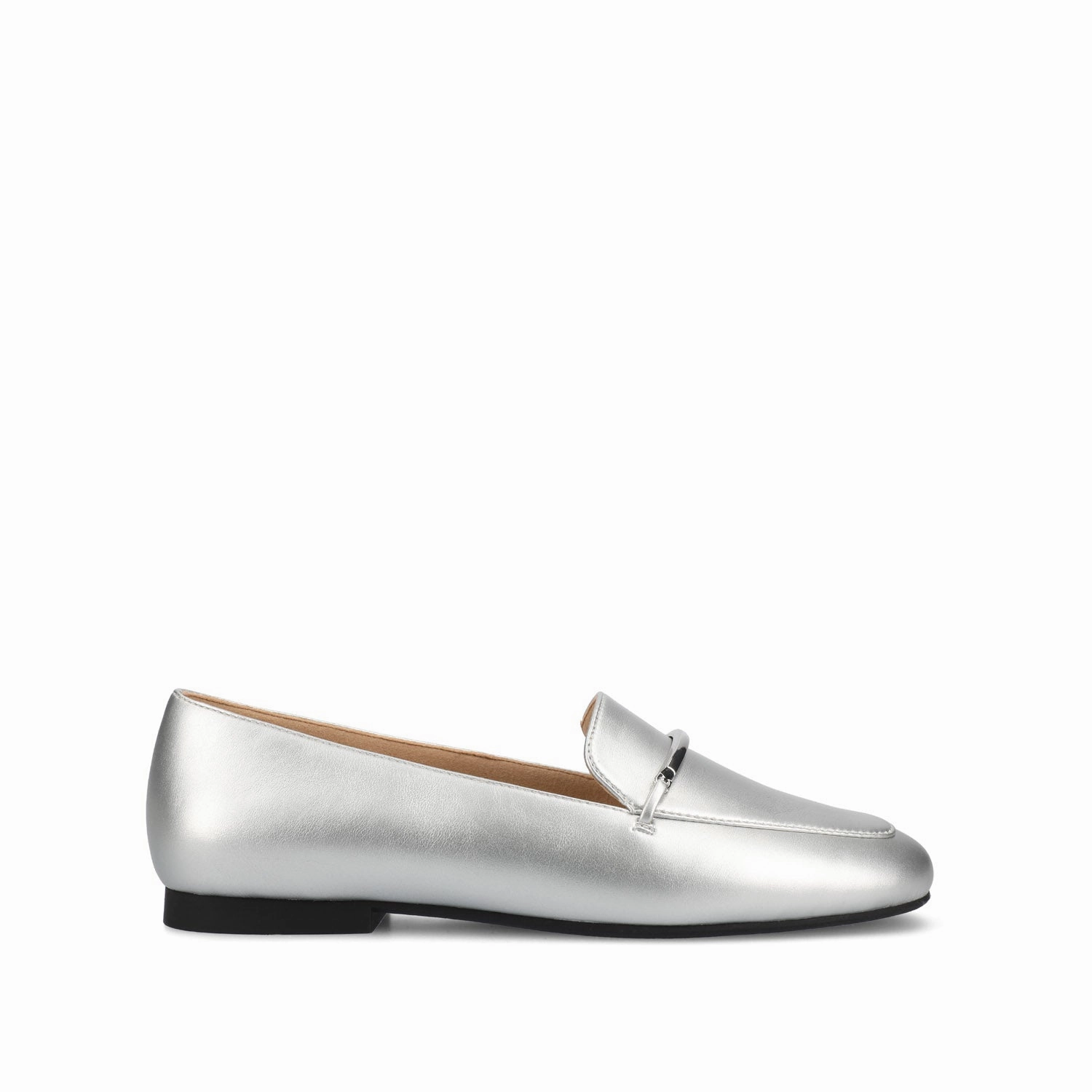 Leather Upper Museum Trip WRENN LOAFER FLATS IN VEGAN LEATHER