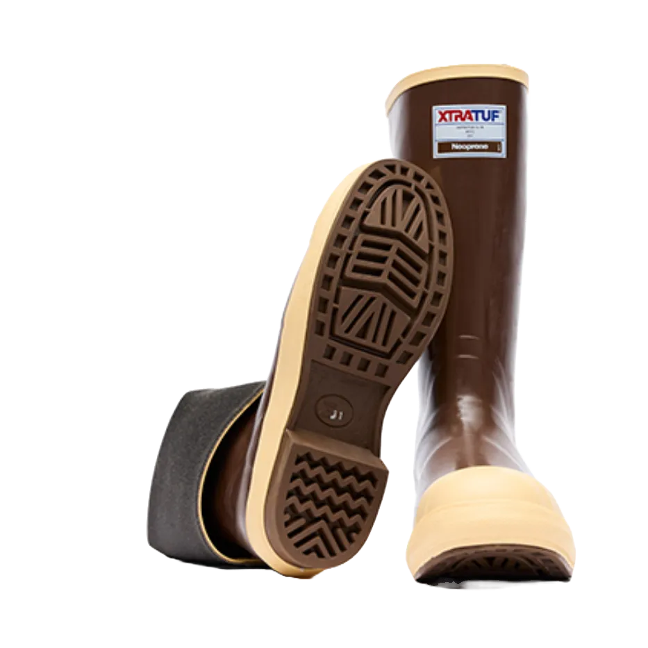 Xtratuf Men's Steel Toe Legacy Copper Brown Waterproof Boot 22271G