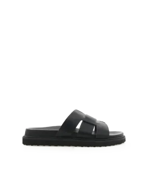 ZANNA SLIDES - BLACK