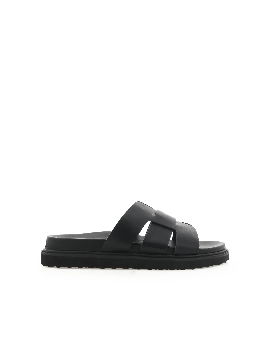 ZANNA SLIDES - BLACK